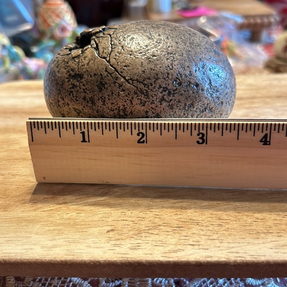 Windstone Editions Dragon Hatchling Egg with Red Dragon Eyes 👀 1994 Pena Vintage - Picture 8 of 13